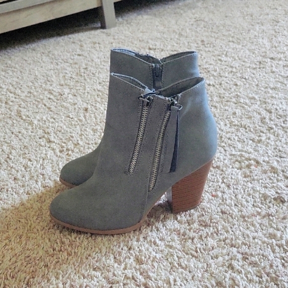 Journee Collection Shoes - Journee Collection Blue Ankle Boots